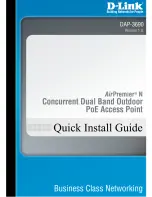 D-Link AirPremier N DAP-3690 Quick Install Manual preview