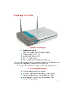 Preview for 3 page of D-Link AirPro DI-754 Manual