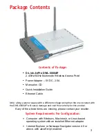 Preview for 3 page of D-Link AirPro DWL-6000AP Manual