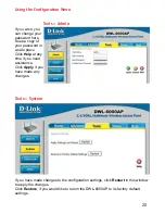 Preview for 20 page of D-Link AirPro DWL-6000AP Manual