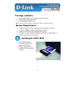 D-Link AirPro DWL-A650 Quick Installation Manual preview