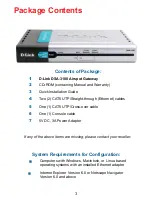 Preview for 3 page of D-Link Airspot DSA-3100 Manual