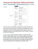 Preview for 37 page of D-Link Airspot DSA-3100 Manual