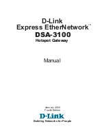 D-Link Airspot DSA-3100 Owner'S Manual preview
