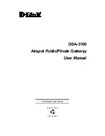 D-Link Airspot DSA-3100 User Manual preview