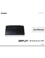 Предварительный просмотр 1 страницы D-Link Amplifi DIR-657 User Manual