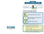 D-Link ANT24-0600 Quick Installation Manual preview