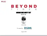 Preview for 1 page of D-Link BEYOND FIBER MSME SECURITY KIT Manual