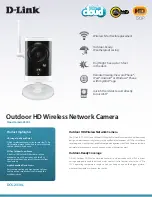 D-Link Cloud Camera 2330L Brochure & Specs preview