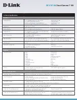 Preview for 3 page of D-Link Cloud Camera 7100 DCS-7010L Brochure & Specs