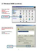 Preview for 4 page of D-Link Conexant HSFi DFM-562IS Quick Installation Manual