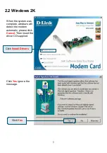 Preview for 5 page of D-Link Conexant HSFi DFM-562IS Quick Installation Manual