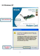 Preview for 8 page of D-Link Conexant HSFi DFM-562IS Quick Installation Manual