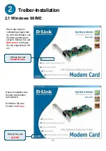 Preview for 15 page of D-Link Conexant HSFi DFM-562IS Quick Installation Manual