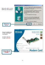 Preview for 18 page of D-Link Conexant HSFi DFM-562IS Quick Installation Manual