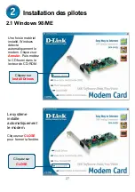 Preview for 27 page of D-Link Conexant HSFi DFM-562IS Quick Installation Manual