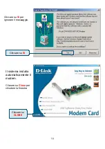 Preview for 54 page of D-Link Conexant HSFi DFM-562IS Quick Installation Manual