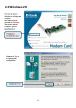 Preview for 65 page of D-Link Conexant HSFi DFM-562IS Quick Installation Manual