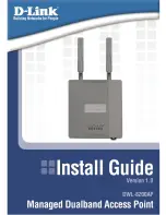 Предварительный просмотр 1 страницы D-Link D DWL-8200AP DWL-8200AP Install Manual