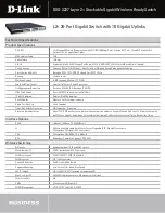 Preview for 3 page of D-Link D DXS-3227 DXS-3227 Datasheet