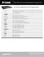 Preview for 5 page of D-Link D DXS-3227 DXS-3227 Datasheet