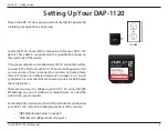 Предварительный просмотр 11 страницы D-Link DAP-1120 User Manual