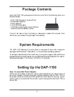 Preview for 4 page of D-Link DAP-1150 Quick Installation Manual