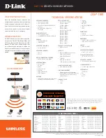 Предварительный просмотр 2 страницы D-Link DAP-1160 Technical Specifications