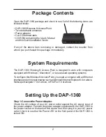 Preview for 4 page of D-Link DAP-1360 Quick Installation Manual