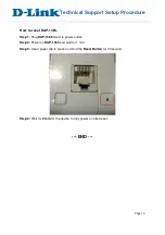 Preview for 3 page of D-Link DAP-1365 Setup Procedure