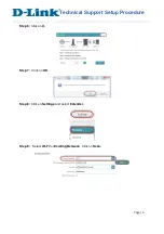 Preview for 2 page of D-Link DAP-1365 Technical Support Setup Procedure