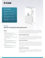 D-Link DAP-1520 Brochure & Specs предпросмотр