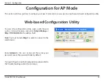 Предварительный просмотр 16 страницы D-Link DAP-1533 User Manual
