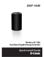 D-Link DAP-1650 Quick Install Manual preview