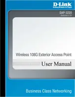 D-Link DAP-3220 User Manual preview