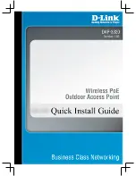 Preview for 1 page of D-Link DAP-3320 Quick Install Manual