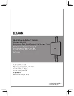 Preview for 1 page of D-Link DAP-3662 Quick Installation Manual
