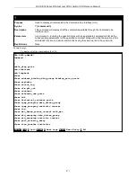 Предварительный просмотр 476 страницы D-Link DAS-3636 Cli Reference Manual
