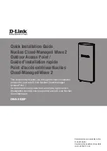 Предварительный просмотр 1 страницы D-Link DBA-3620P Quick Installation Manual