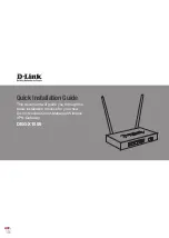Preview for 1 page of D-Link DBG-X1000 Quick Installation Manual