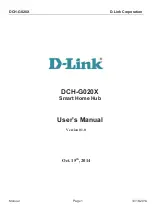 Предварительный просмотр 1 страницы D-Link DCH-G020X User Manual