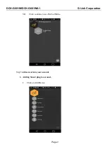 Предварительный просмотр 9 страницы D-Link DCH-G601W User Manual