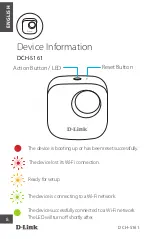Preview for 8 page of D-Link DCH-S161 Quick Start Manual