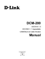 D-Link DCM-200 Manual preview