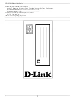 Предварительный просмотр 32 страницы D-Link DCM-200 User Manual