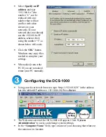 Предварительный просмотр 4 страницы D-Link DCS-1000 Installation Manual