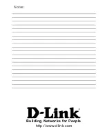 Preview for 8 page of D-Link DCS-1000 Installation Manual