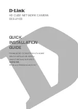 Предварительный просмотр 1 страницы D-Link DCS-2103 Quick Installation Manual