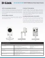 Preview for 2 page of D-Link DCS-2210 Specifications