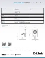 Preview for 4 page of D-Link DCS-2210 Specifications